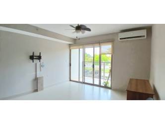 Furnished kitchen with appliances granite counters in Panama Pacifico rental