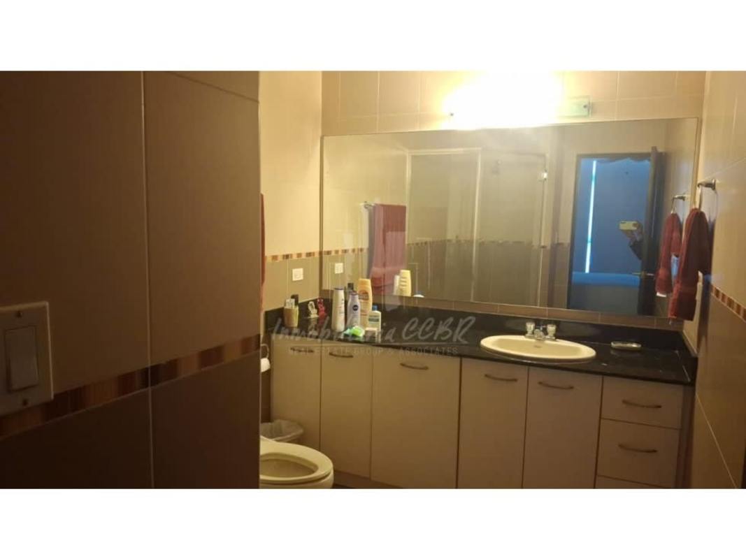 Modern bathroom granite countertop, under-sink cabinets in PH Bayfront Tower Avenida Balboa