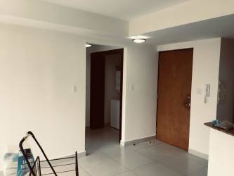 Master bedroom with large window and closet in PH Midrise Panama