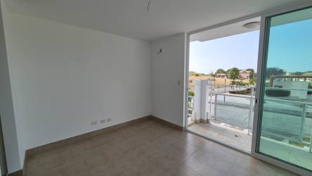 Balcony with coastal views from beach condo for sale in PH Playa San Carlos Residence Panama