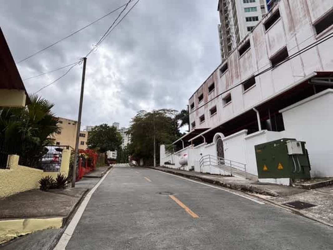 Exterior of house with neighborhood including other homes and apartments visible, Carrasquilla San Francisco