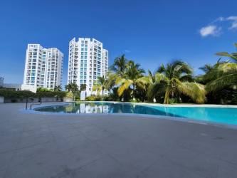 Covered balcony with panoramic lagoon views Playa Blanca Resort in Panama