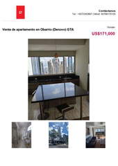 Apartment for Sale in Obarrio - 3 bedrooms