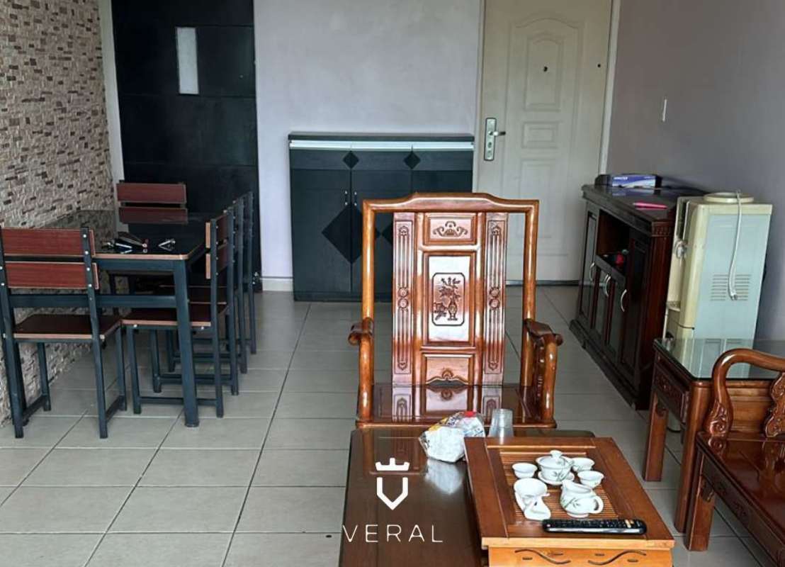 Functional kitchen with granite countertops at PH Green Park Condado del Rey Panama City