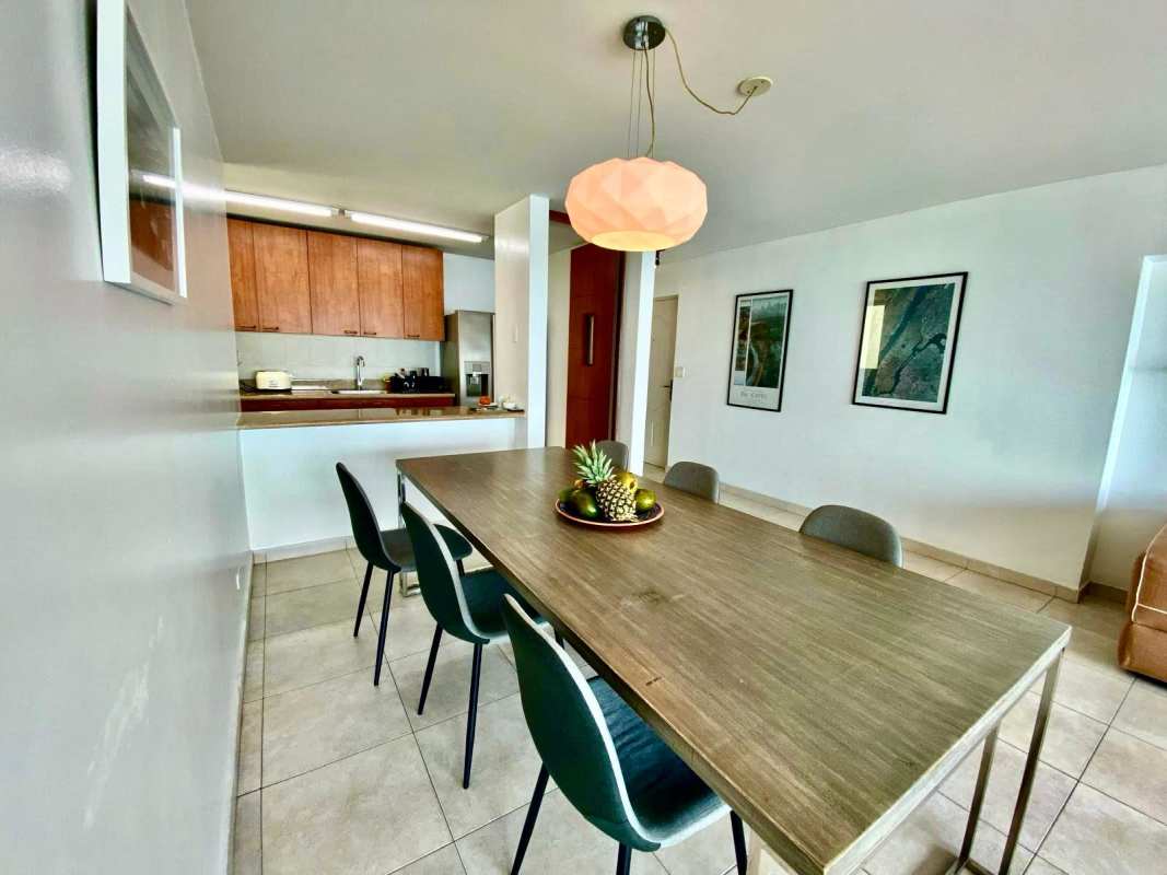 Aerial view of pool, jacuzzi and recreation area PH Terrawind San Francisco Panama City