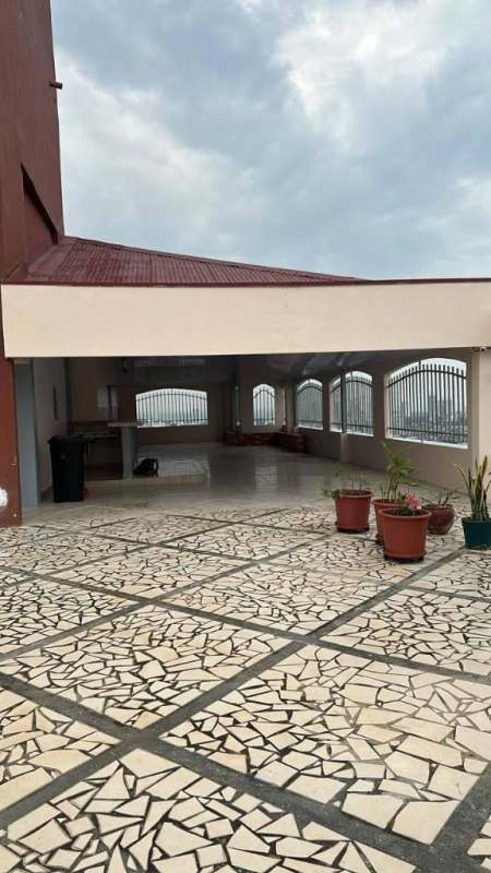 Outdoor patio with tiled floor metal railings plants PH Nuova Villa Tumba Muerto Panama