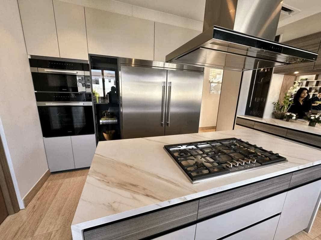 Spacious master bedroom with large windows ensuite bath Santa Maria Golf Panama