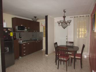 Fenced backyard in gated house La Estancia with patio space for garden or BBQ