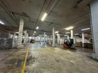 Industrial warehouse space with concrete supports inside Zona Libre Colon Panama