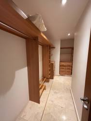 Spacious walk-in closet with shelving and storage luxury home Panama