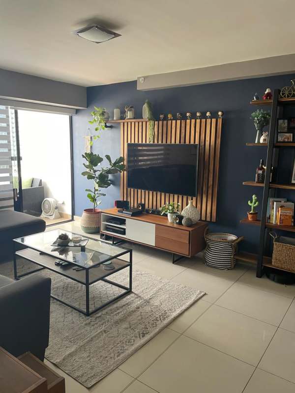 Grand lobby entrance with concierge at PH BICSA Tower in Avenida Balboa Panama City