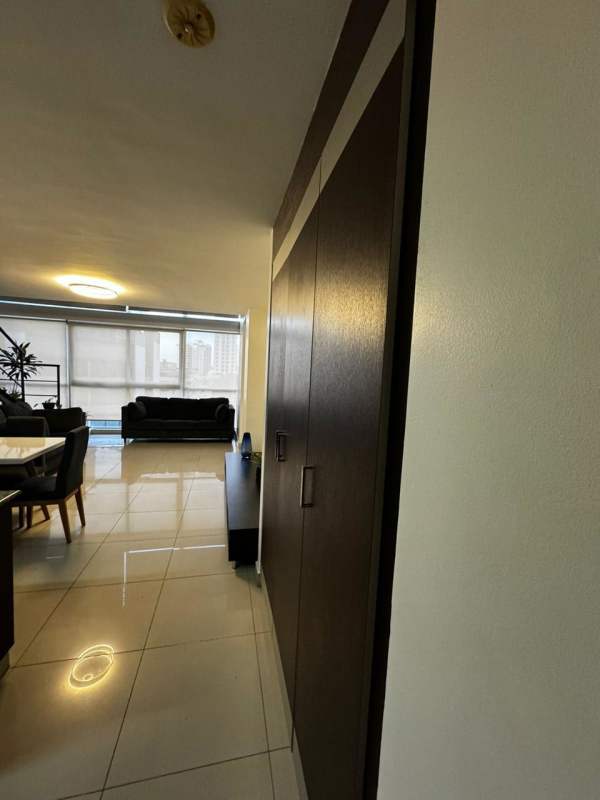 Open kitchen granite countertops full appliances PH Vitro Loft Panama City El Cangrejo