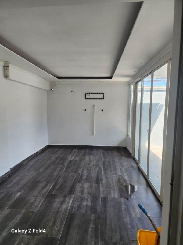 Small bedroom with desk, AC, ceiling fan in PH Crystal Springs Condado del Rey Panama