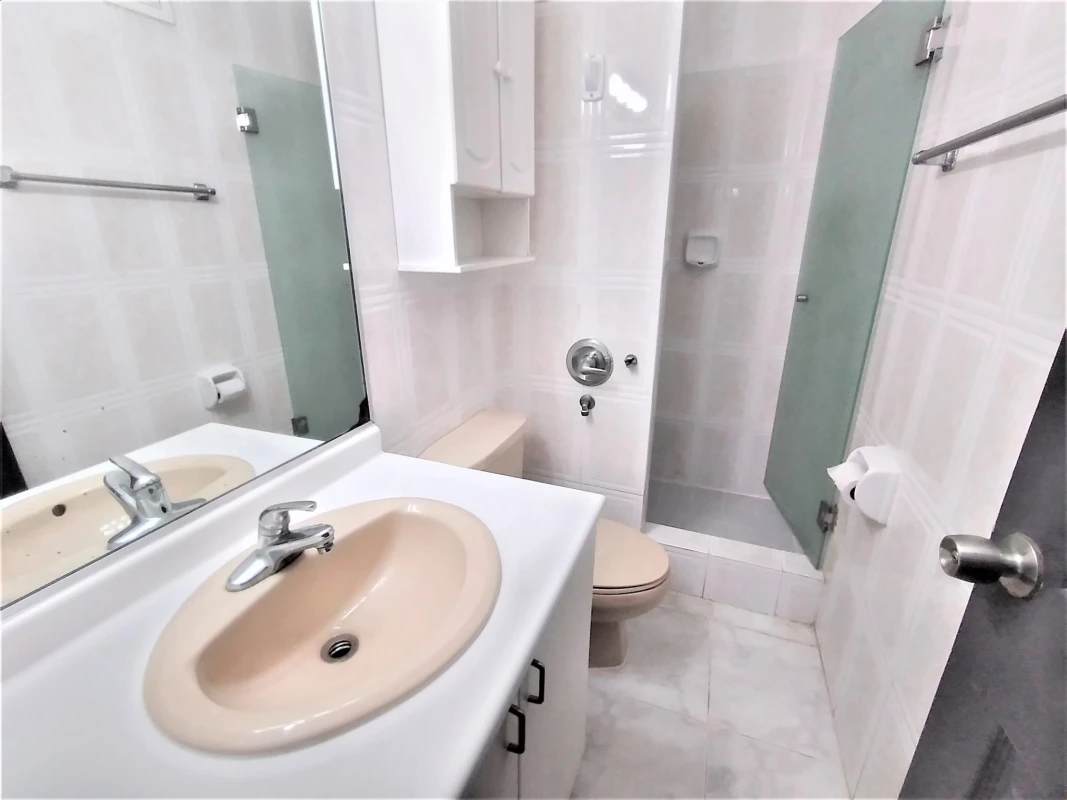 Modern kitchen with stainless steel appliances, minimalist decor Punta Paitilla Panama