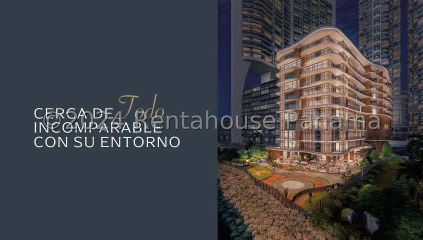 Rooftop infinity pool luxury amenity with ocean skyline views at PH Allure Panama