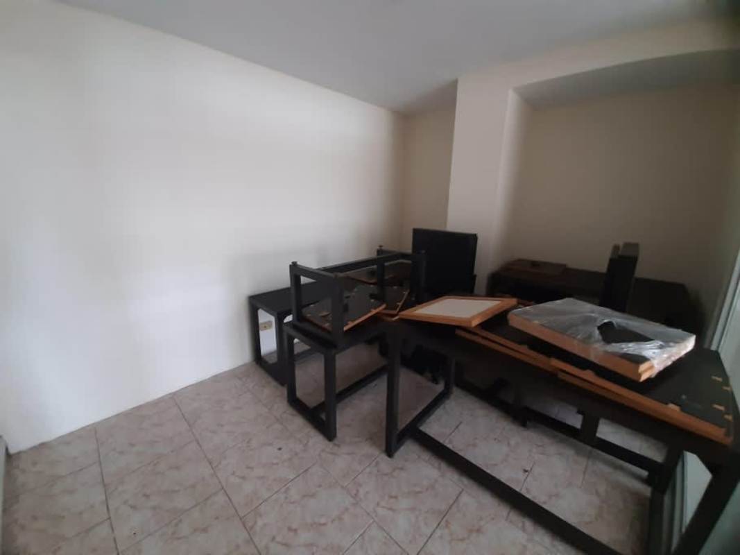 Interior room with office furniture and storage space commercial unit in Parque Lefevre Panama