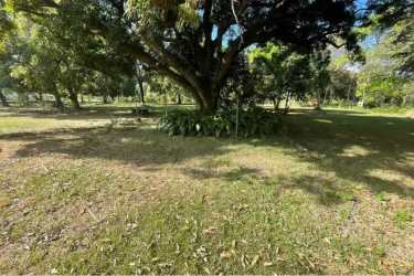 Flat fenced land plot for sale near Pacific beaches in Nueva Gorgona Panama