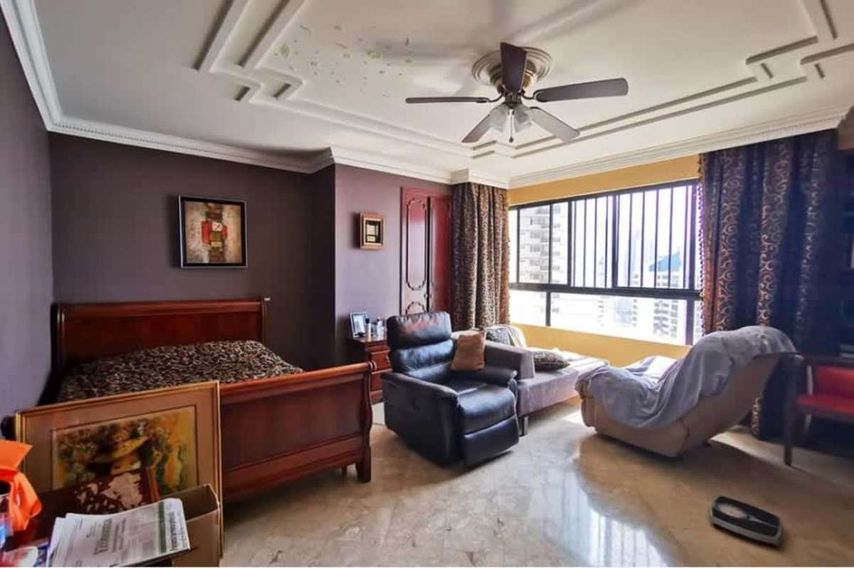 Exclusive terrace at Pacific Point PH with ocean and skyline views, perfect for entertaining