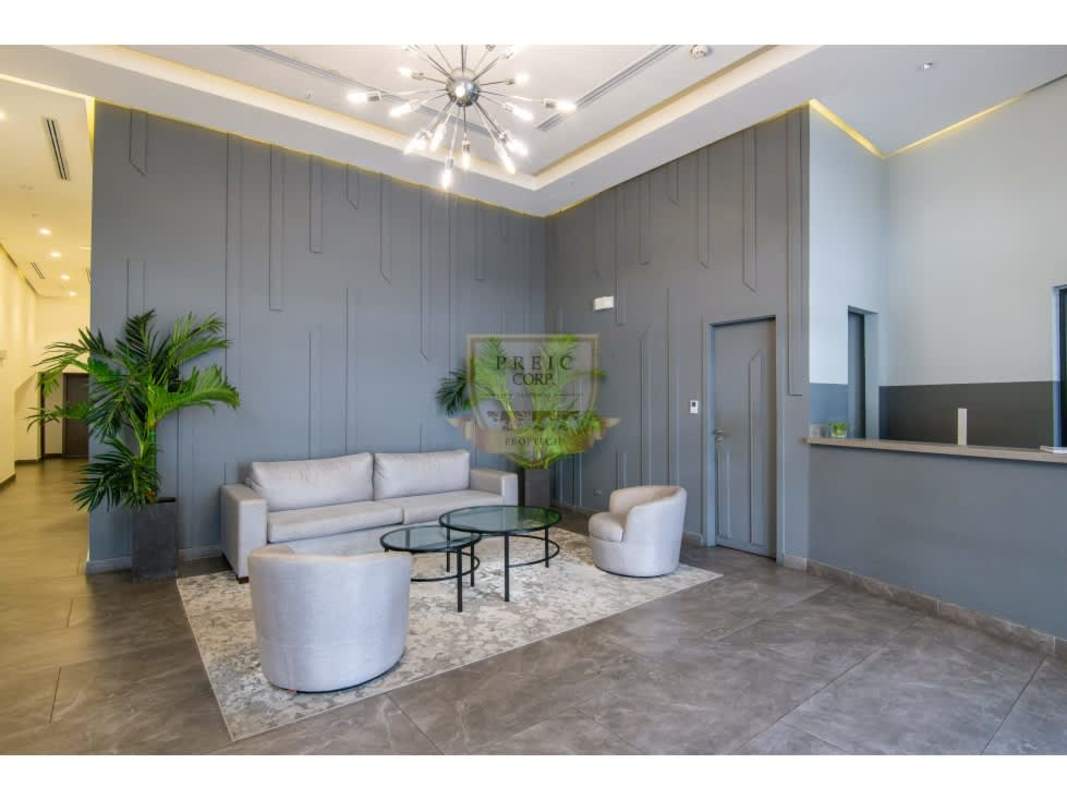 Stylish open kitchen granite counters PH Cranc Tower El Cangrejo Panama City