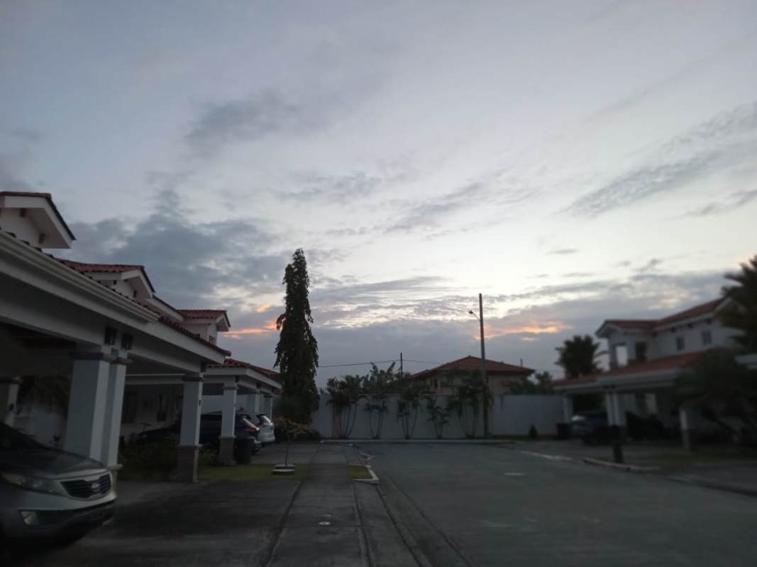 Open plan living-dining room remodeled house Quintas de Versalles Panama City