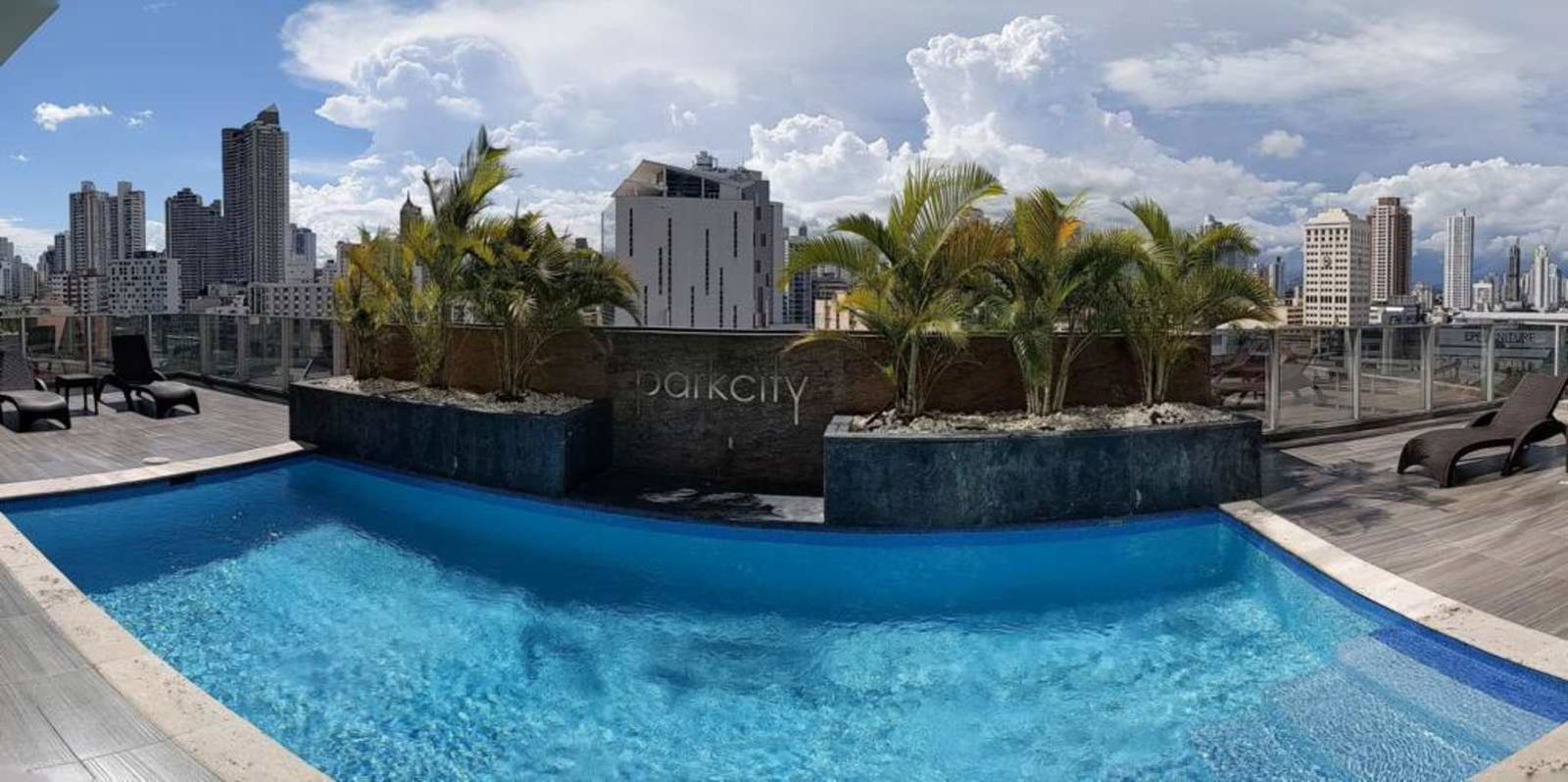 Modern gym with machines and weights in PH ParkCity Obarrio San Francisco Panama