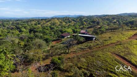 Hillside estate with multiple buildings ocean view Mariato Panama