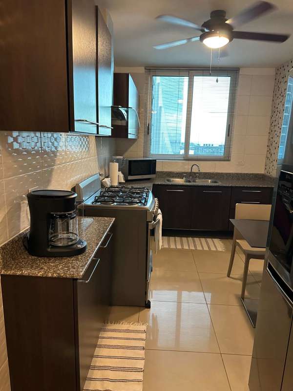 Apartment fitness center fully equipped overlooking city at PH Belle View Panama