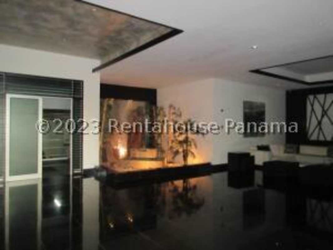 Contemporary kitchen with granite counters and appliances PH Ocean Sky Panama