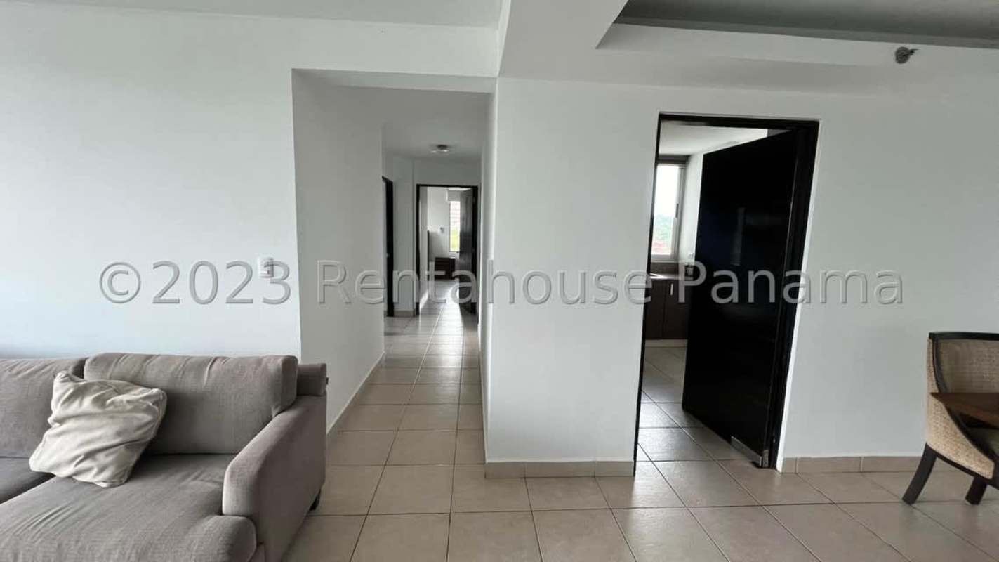 Bedroom with split inverter AC, large window greenery view PH Albrook Parkside Clayton Panama