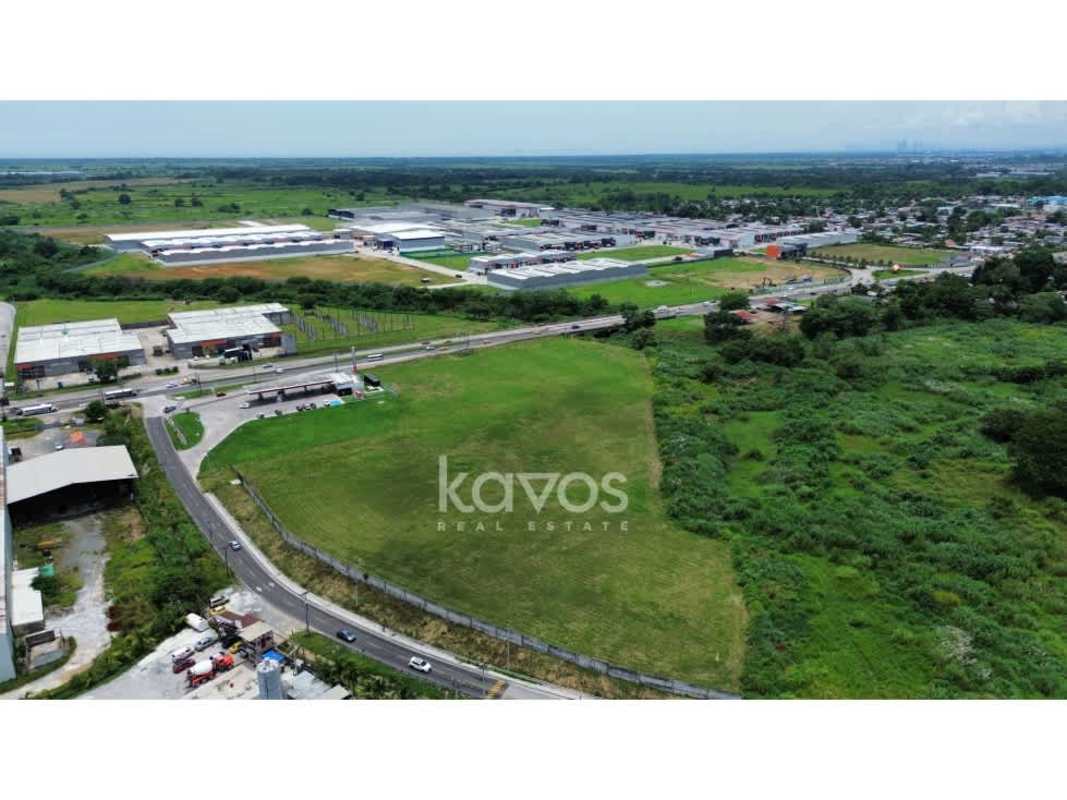 Technical site plan of 1 hectare vacant land Tocumen Panama