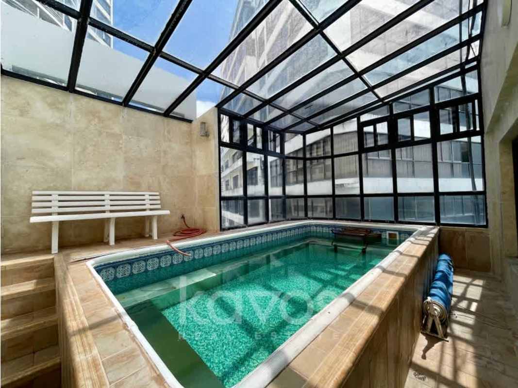 Luxury master bedroom ocean view window hardwood floors penthouse The Regent Panama