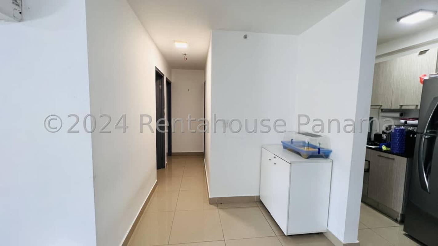 Spacious bedroom with built-in closet in Condado del Rey apartment