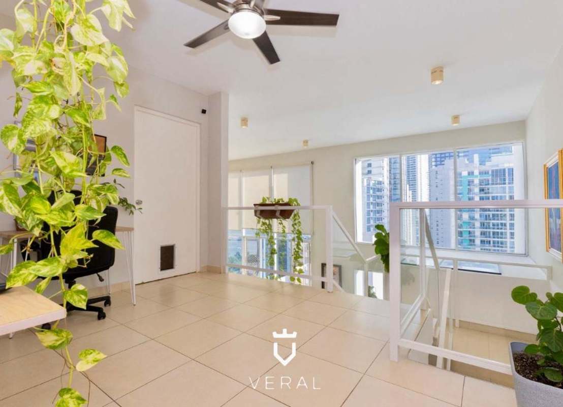 Contemporary kitchen with stainless appliances in PH Blue Park Bella Vista Panama