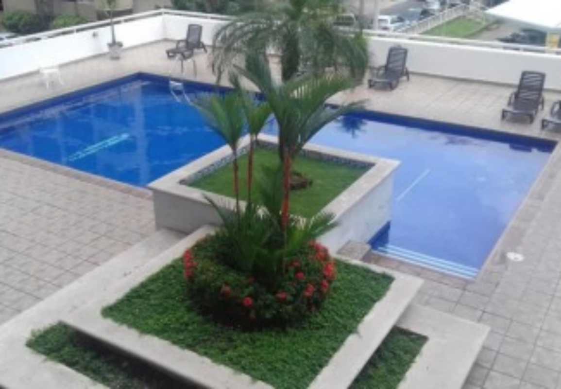 Brand new kitchen with granite countertops and appliances in PH Marina View Panama City