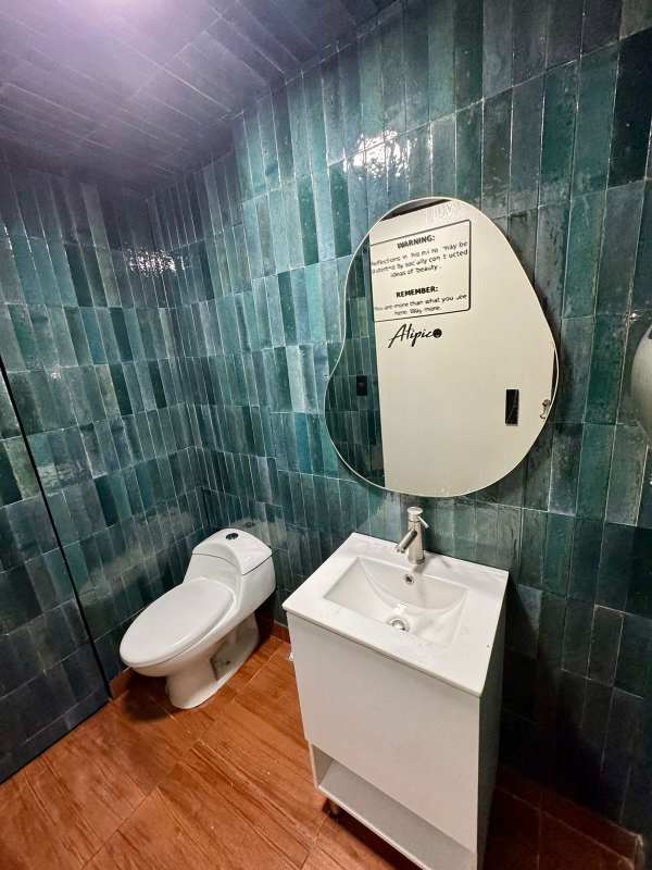 Large window interior commercial unit wood tile floors Plaza Corner 68 Panama City