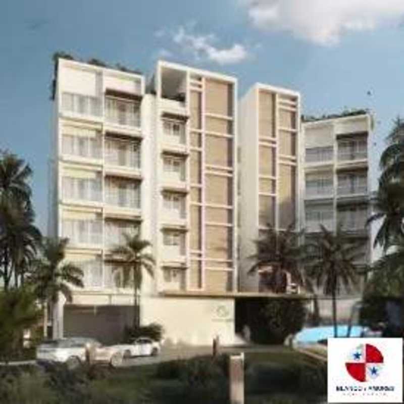 Infinity swimming pool with ocean view and outdoor lounge at Ocean Reef luxury apartments Panama City