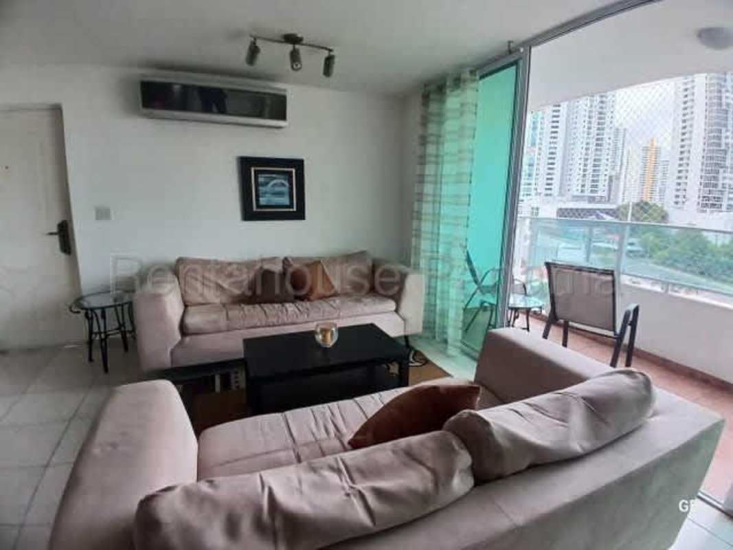 Semi-integrated kitchen with granite countertops and appliances at PH San Francisco Bay