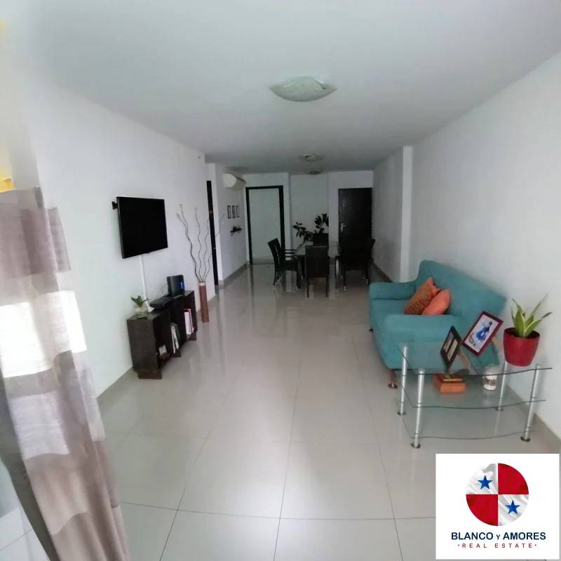 Private balcony panoramic city views Bella Vista Panama apartment for sale