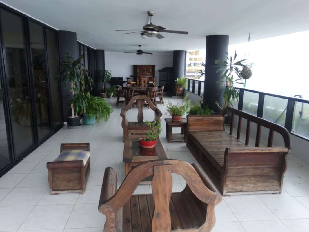 Large kitchen with appliances countertops ample cabinets in Condesa del Mar Panama City