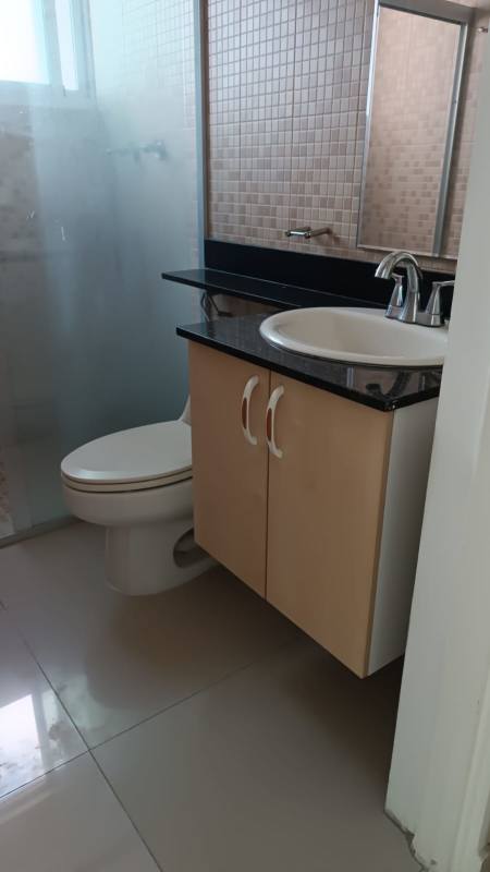 Entrance corridor with ceramic tiling and modern decor PH Costamar Panama City