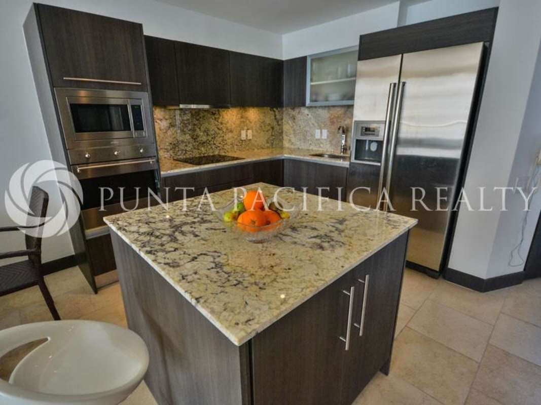 Furnished bayloft open dining space Pacific view The Ocean Club Panama