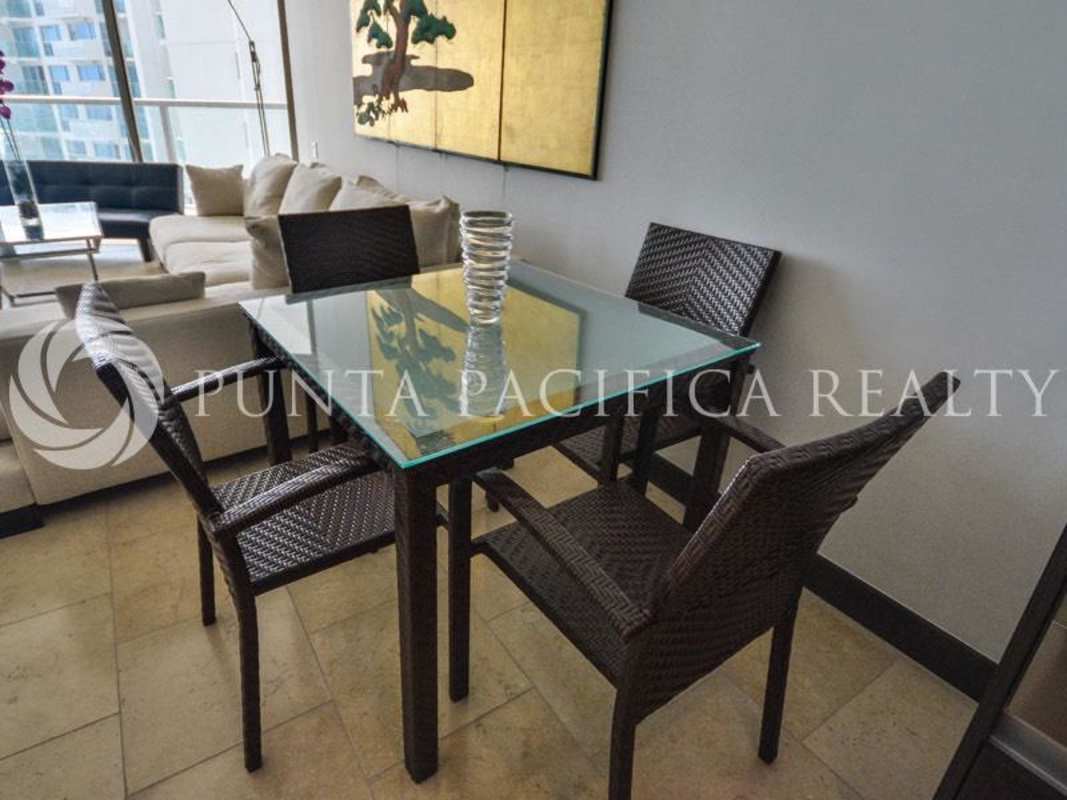 Bayloft private balcony with ocean skyline view The Ocean Club Punta Pacifica