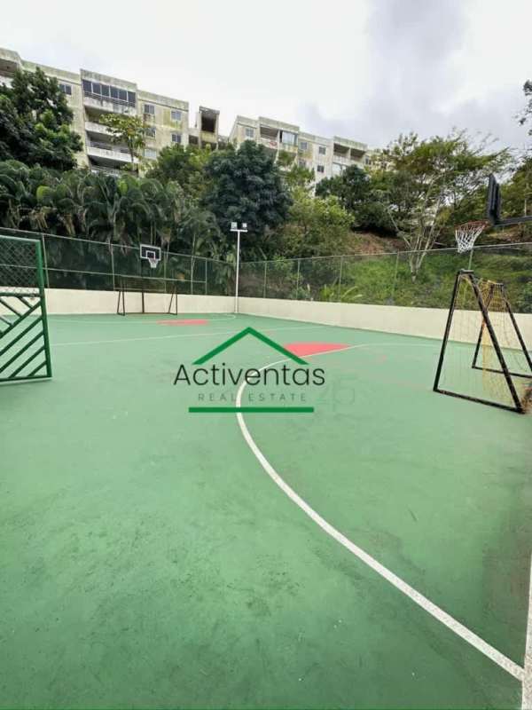 Outdoor tennis and basketball courts in Altamira Gardens Clayton Panama