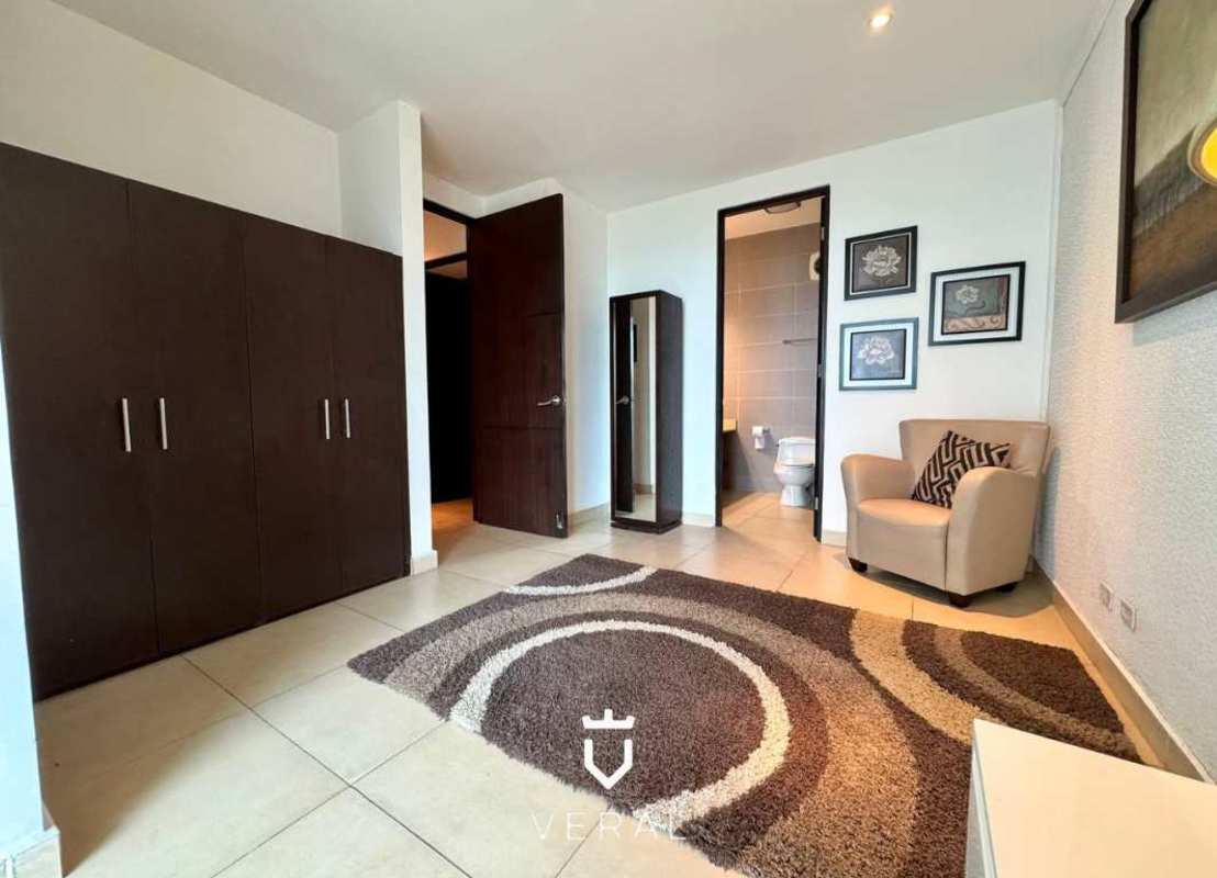 Large bedroom with private ocean view balcony PH Sky Residences Panama