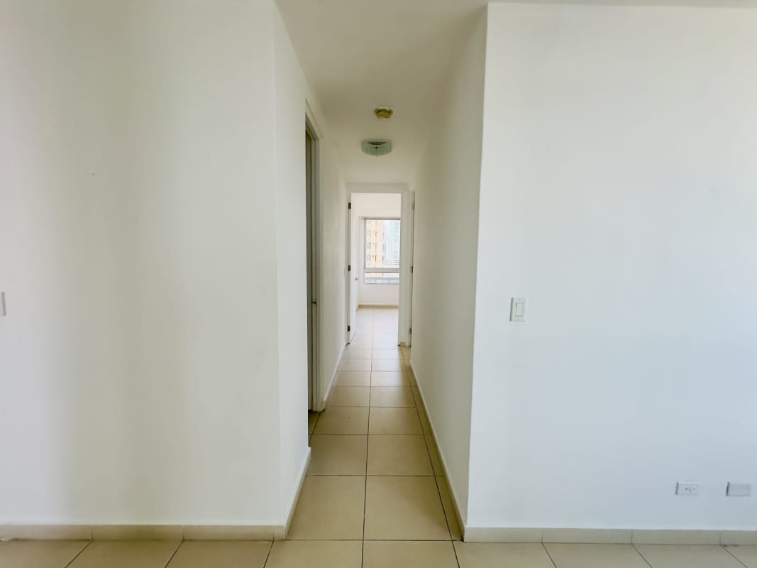 Bedroom with city skyline sight, closet space, window PH Terrasol Panama City