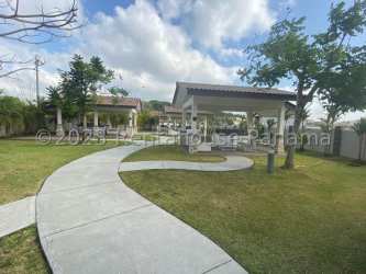 Galley kitchen with granite countertops and appliances Panama Pacifico