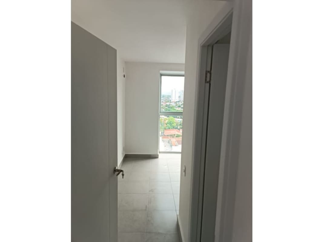 Empty bedroom with closet storage in PH Solok Parque Lefevre Panama City