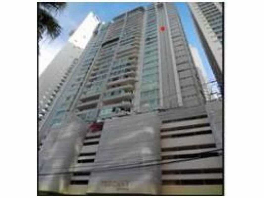 Modern high-rise Tao Tower facade glass balconies Panama City San Francisco