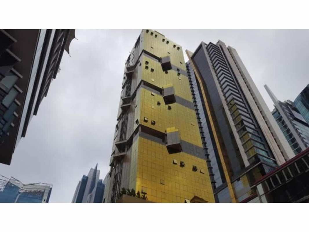 Modern high-rise tower facade of PH Downtown Obarrio Panama