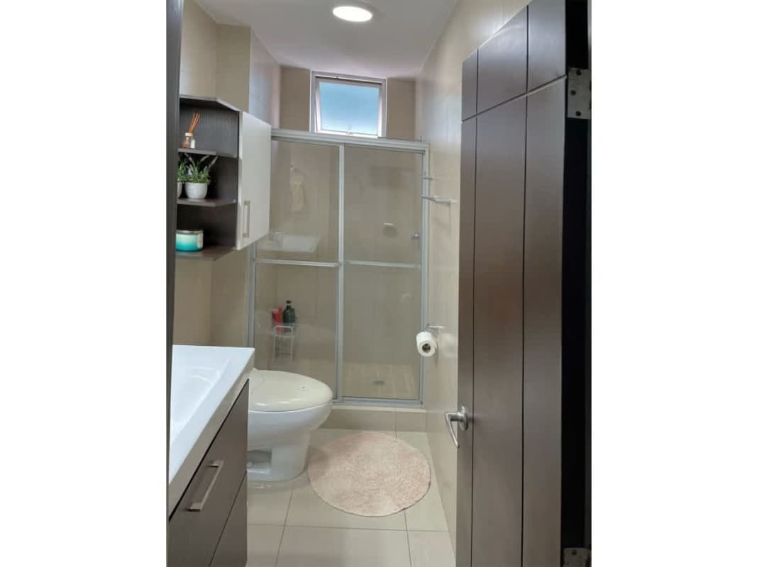 Modern kitchen with granite countertops and stainless appliances in PH The Regent San Francisco Panama City